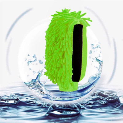 Рукавичка ColorWay з мікрофібри для миття та полірування автомобіля, двостороння (CW-2417) Рукавичка ColorWay з мікрофібри для миття та полірування автомобіля, двостороння (CW-2417)