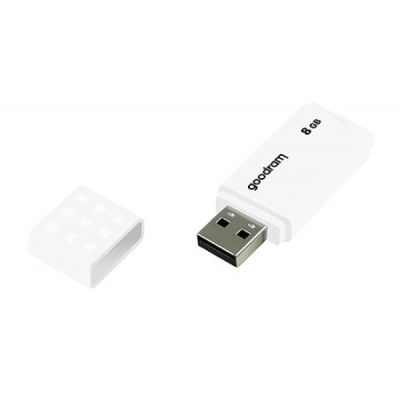 Флеш-накопичувач USB2.0 8GB Goodram UME2 White (UME2-0080W0R11) Флеш-накопичувач USB2.0 8GB Goodram UME2 White (UME2-0080W0R11)