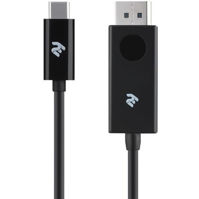 Кабель 2E Displayport - USB Type-C (M/M), 1 м, Black (2E-W1402) Кабель 2E Displayport - USB Type-C (M/M), 1 м, Black (2E-W1402)