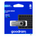Флеш-накопичувач USB2.0 8GB Goodram UTS2 (Twister) Black (UTS2-0080K0R11) Флеш-накопичувач USB2.0 8GB Goodram UTS2 (Twister) Black (UTS2-0080K0R11)