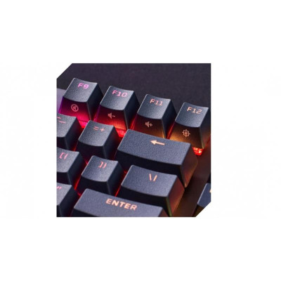 Клавіатура HyperX Alloy Origins Core PBT Aqua RGB Black (639N9AA) Клавіатура HyperX Alloy Origins Core PBT Aqua RGB Black (639N9AA)