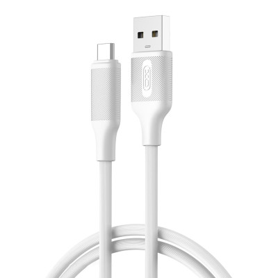 Кабель XO USB - USB Type-C (M/M), 3А, 60W, 1 м, White (NB265-AC.white)