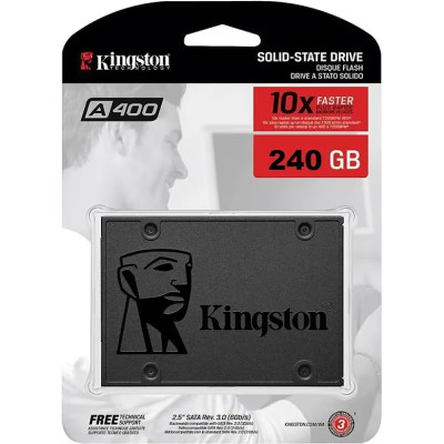 Накопичувач SSD 240GB Kingston SSDNow A400 2.5 Накопичувач SSD 240GB Kingston SSDNow A400 2.5