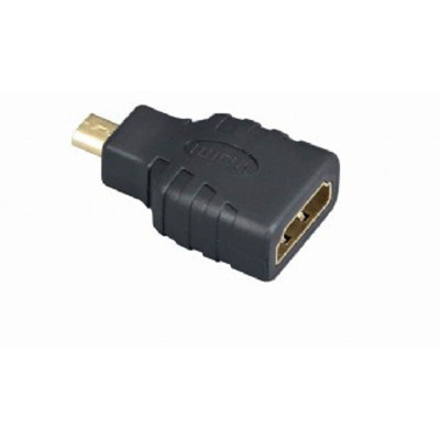 Адаптер Cablexpert HDMI - microHDMI (F/M), чорний (A-HDMI-FD) Адаптер Cablexpert HDMI - microHDMI (F/M), чорний (A-HDMI-FD)