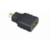 Адаптер Cablexpert HDMI - microHDMI (F/M), чорний (A-HDMI-FD) Адаптер Cablexpert HDMI - microHDMI (F/M), чорний (A-HDMI-FD)