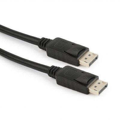 Кабель Cablexpert DisplayPort - DisplayPort V 1.2 (M/M), 1.8 м, чорний (CC-DP2-6) Кабель Cablexpert DisplayPort - DisplayPort V 1.2 (M/M), 1.8 м, чорний (CC-DP2-6)