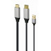 Кабель Cablexpert (A-HDMIM-DPM-01) HDMI-DisplayPort, 2м Кабель Cablexpert (A-HDMIM-DPM-01) HDMI-DisplayPort, 2м