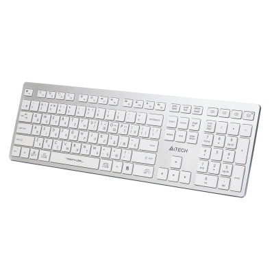 Клавіатура бездротова A4Tech Fstyler FBX50C White Клавіатура бездротова A4Tech Fstyler FBX50C White