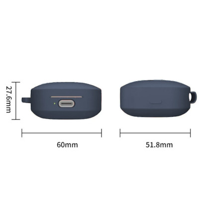 Чохол для навушників BeCover Silicon для Xiaomi Redmi Buds 6 Active Deep Blue (712013) Чохол для навушників BeCover Silicon для Xiaomi Redmi Buds 6 Active Deep Blue (712013)