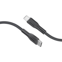 Кабель Promate xCord-CC200 USB Type-C - USB Type-C (M/M), 2 м, Black (xcord-cc200.black) Кабель Promate xCord-CC200 USB Type-C - USB Type-C (M/M), 2 м, Black (xcord-cc200.black)