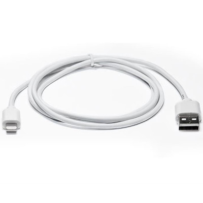 Кабель REAL-EL USB - Lightning (M/M), 1 м, білий (EL123500033) Кабель REAL-EL USB - Lightning (M/M), 1 м, білий (EL123500033)