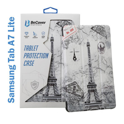 Чохол-книжка BeCover Smart для Samsung Galaxy Tab A7 Lite SM-T220/SM-T225 Paris (706467) Чохол-книжка BeCover Smart для Samsung Galaxy Tab A7 Lite SM-T220/SM-T225 Paris (706467)