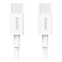 Кабель Orico USB Type-C - USB Type-C (M/M), 100W, 1 м White (CA913381) Кабель Orico USB Type-C - USB Type-C (M/M), 100W, 1 м White (CA913381)