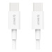 Кабель Orico USB Type-C - USB Type-C (M/M), 100W, 1 м White (CA913381)