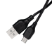 Кабель XO NB103 USB-microUSB (M/M), 2.1A 2м Black (6920680862788)