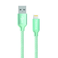 Кабель ColorWay USB - Lightning (M/M), 1 м, Mint (CW-CBUL004-MT) Кабель ColorWay USB - Lightning (M/M), 1 м, Mint (CW-CBUL004-MT)