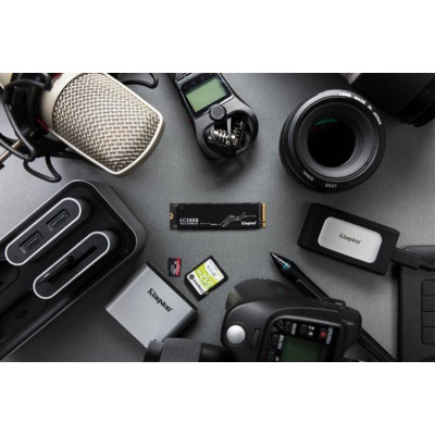 Накопичувач SSD  512GB Kingston KC3000 M.2 2280 PCIe 4.0 x4 NVMe 3D TLC (SKC3000S/512G) Накопичувач SSD  512GB Kingston KC3000 M.2 2280 PCIe 4.0 x4 NVMe 3D TLC (SKC3000S/512G)