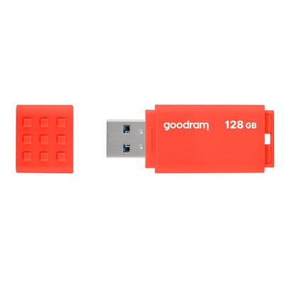 Флеш-накопичувач USB3.2 128GB Goodram UME3 Orange (UME3-1280O0R11) Флеш-накопичувач USB3.2 128GB Goodram UME3 Orange (UME3-1280O0R11)