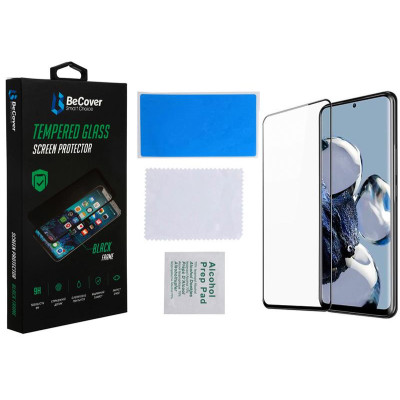 Захисне скло BeCover для Xiaomi 12T/12T Pro Black (708558) Захисне скло BeCover для Xiaomi 12T/12T Pro Black (708558)