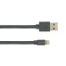 Кабель Canyon USB - Lightning (M/M) 0.96 м, Dark Grey (CNS-MFIC2DG)