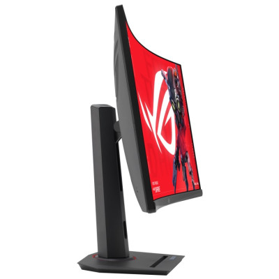 Монитор Asus 31.5" ROG Strix XG32WCS HDMI, DP, USB-C, Audio, VA, 2560x1440, 180Hz, 1ms, sRGB 125%, CURVED, FreeSync, HAS, HDR400