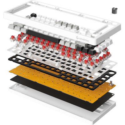 Клавіатура GamePro Genesis MK126 Silverlight Клавіатура GamePro Genesis MK126 Silverlight