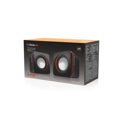 Акустична система REAL-EL S-13 Black Акустична система REAL-EL S-13 Black