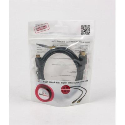 Кабель Cablexpert HDMI - mini-HDMI V 2.0 (M/M), 1.8 м, Black (CC-HDMI4C-6) Кабель Cablexpert HDMI - mini-HDMI V 2.0 (M/M), 1.8 м, Black (CC-HDMI4C-6)