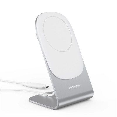 Бездротовий зарядний пристрій Choetech T518-F 15W + підставка-тримач Бездротовий зарядний пристрій Choetech T518-F 15W + підставка-тримач