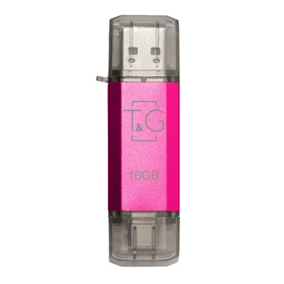 Флеш-накопичувач USB 16GB Type-C T&G 009 Star Series Fuchsia (TG009TC-16GFC) Флеш-накопичувач USB 16GB Type-C T&G 009 Star Series Fuchsia (TG009TC-16GFC)