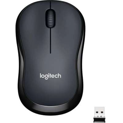 Мышь беспроводная Logitech M220 Silent Charcoal (910-004878) Мышь беспроводная Logitech M220 Silent Charcoal (910-004878)