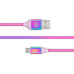Кабель REAL-EL Premium USB - micro USB (M/M), 1 м, Rainbow (EL123500052) Кабель REAL-EL Premium USB - micro USB (M/M), 1 м, Rainbow (EL123500052)