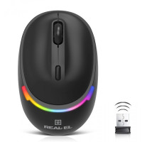 Миша бездротова REAL-EL RM-440W Black Миша бездротова REAL-EL RM-440W Black