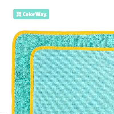 Мікрофібра (авторушник) ColorWay універсальна 600gsm 40х40см (CW-4460) Мікрофібра (авторушник) ColorWay універсальна 600gsm 40х40см (CW-4460)