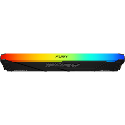 Модуль пам`яті DDR4 8GB/3200 Kingston Fury Beast RGB (KF432C16BB2A/8WP)