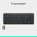 Клавiатура бездротова Logitech K250 Graphite (920-013822)