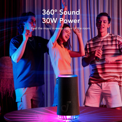 Акустична система Anker SoundCore Glow Blue (A3166G31) Акустична система Anker SoundCore Glow Blue (A3166G31)