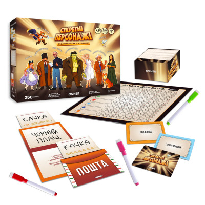 Гра для компанії Orner Секретні персонажі (orner-2929) Гра для компанії Orner Секретні персонажі (orner-2929)