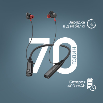 Bluetooth-гарнітура Promate Blend Black Bluetooth-гарнітура Promate Blend Black