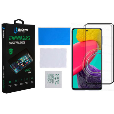 Захисне скло BeCover для Samsung Galaxy M53 SM-M536 Black (707324) Захисне скло BeCover для Samsung Galaxy M53 SM-M536 Black (707324)