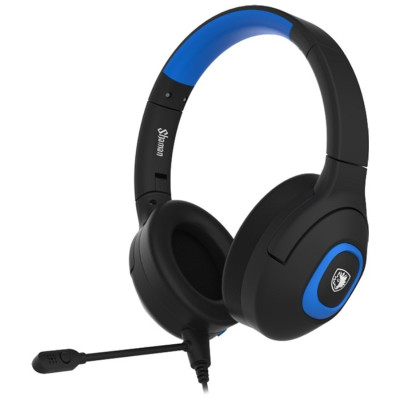 Гарнітура Sades SA-724 Shaman Blue (sa724blj) Гарнітура Sades SA-724 Shaman Blue (sa724blj)