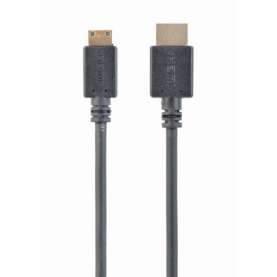 Кабель Cablexpert HDMI - mini-HDMI V 1.4 (M/M), 3 м, чорний (CC-HDMI4C-10) пакет Кабель Cablexpert HDMI - mini-HDMI V 1.4 (M/M), 3 м, чорний (CC-HDMI4C-10) пакет