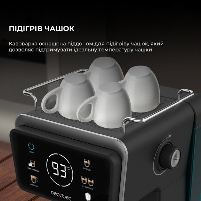 Кавоварка ріжкова Cecotec Power Espresso 20 ColdBrew Touch (CCTC-00269) Кавоварка ріжкова Cecotec Power Espresso 20 ColdBrew Touch (CCTC-00269)