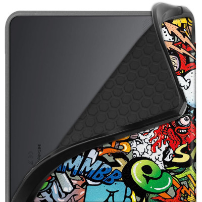 Чохол-книжка BeCover Flexible TPU Mate для Samsung Galaxy Tab S9 (SM-X710/SM-X716)/S9 FE (SM-X510/SM-X516B) Graffiti (712534) Чохол-книжка BeCover Flexible TPU Mate для Samsung Galaxy Tab S9 (SM-X710/SM-X716)/S9 FE (SM-X510/SM-X516B) Graffiti (712534)