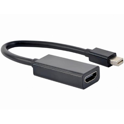 Адаптер Cablexpert mini DisplayPort - HDMI (M/F), Black (A-mDPM-HDMIF4K-01) Адаптер Cablexpert mini DisplayPort - HDMI (M/F), Black (A-mDPM-HDMIF4K-01)