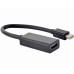 Адаптер Cablexpert mini DisplayPort - HDMI (M/F), Black (A-mDPM-HDMIF4K-01) Адаптер Cablexpert mini DisplayPort - HDMI (M/F), Black (A-mDPM-HDMIF4K-01)