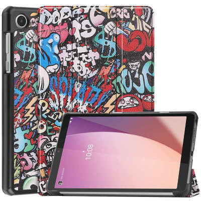 Чохол-книжка BeCover Smart для Lenovo Tab M8 (4rd Gen) TB-300FU Graffiti (709218) Чохол-книжка BeCover Smart для Lenovo Tab M8 (4rd Gen) TB-300FU Graffiti (709218)