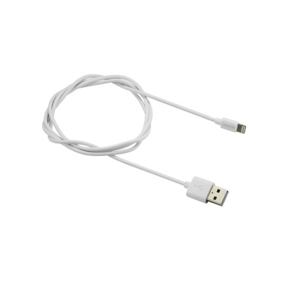 Кабель Canyon USB - Lightning (M/M) 1 м, White (CNS-MFICAB01W) Кабель Canyon USB - Lightning (M/M) 1 м, White (CNS-MFICAB01W)