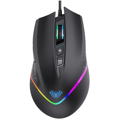 Миша Aula F805 Wired gaming mouse with 7 keys Black (6948391212906) Миша Aula F805 Wired gaming mouse with 7 keys Black (6948391212906)