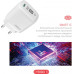 Мережевий зарядний пристрій Intaleo TCGQPD120T (1USBx3A) White (1283126509988) + кабель USB Type С